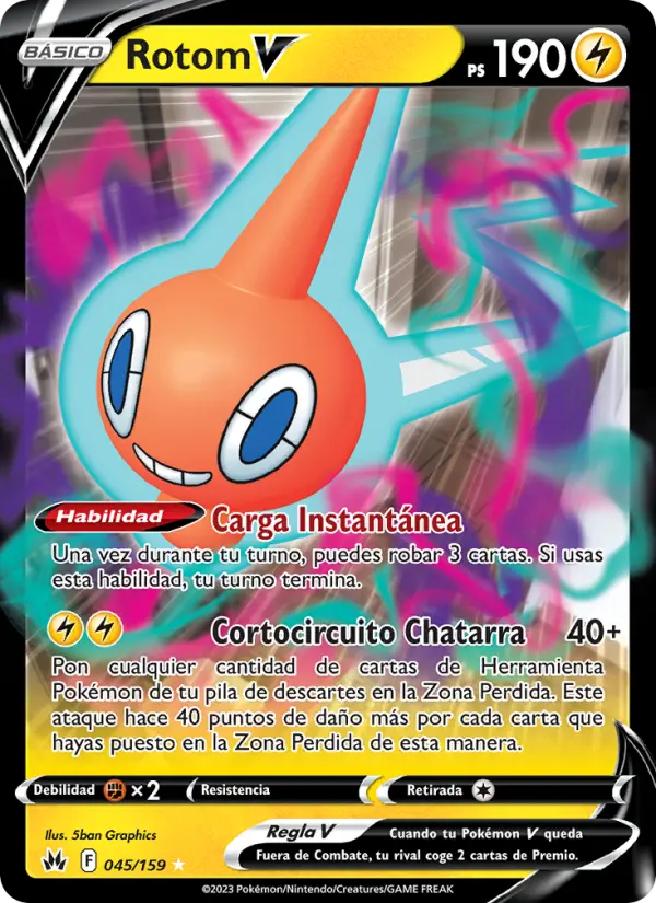 Rotom V, Cenit Supremo 045