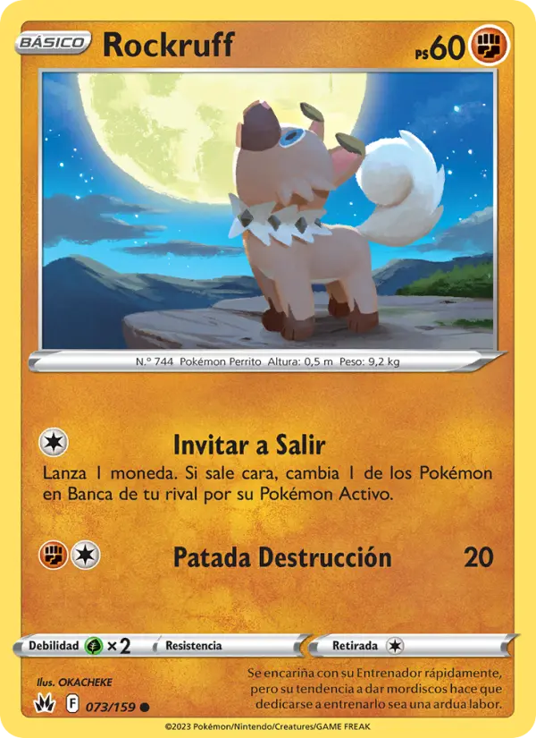 Rockruff, Cenit Supremo 073