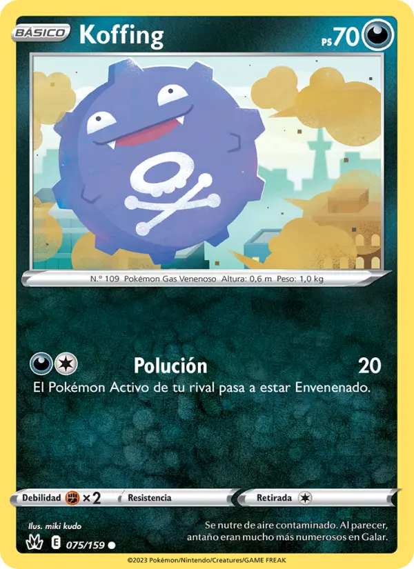 Koffing, Cenit Supremo 075
