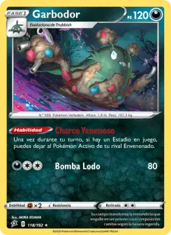 Garbodor, Choque Rebelde 118