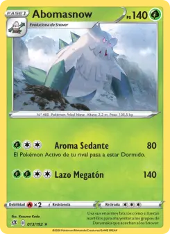 Abomasnow, Choque Rebelde 13