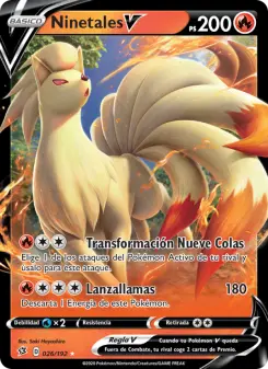 Ninetales V, Choque Rebelde 26