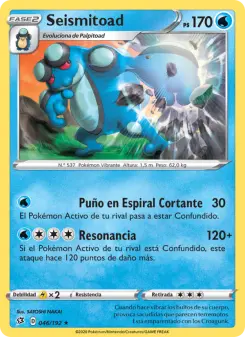 Seismitoad, Choque Rebelde 46