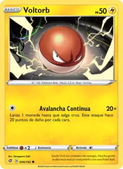 Voltorb, Choque Rebelde 56