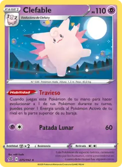 Clefable, Choque Rebelde 75