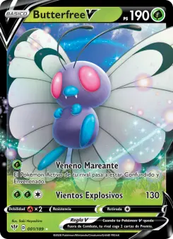 Butterfree V, Oscuridad Incandescente 1