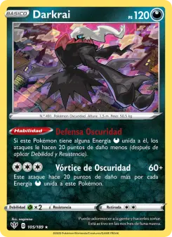 Darkrai, Oscuridad Incandescente 105