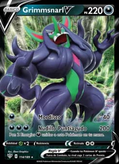 Grimmsnarl V, Oscuridad Incandescente 114