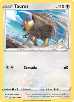 Tauros, Oscuridad Incandescente 134