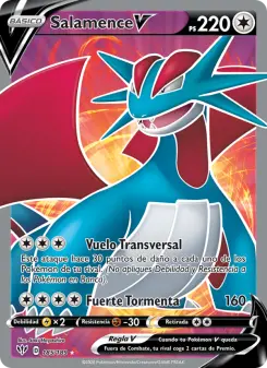 Salamence V, Oscuridad Incandescente 185