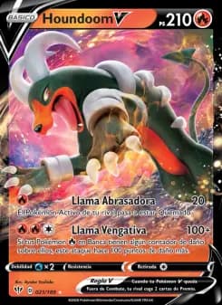 Houndoom V, Oscuridad Incandescente 21