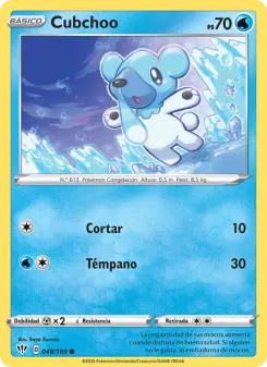 Cubchoo, Oscuridad Incandescente 48