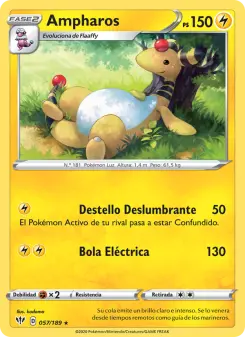 Ampharos, Oscuridad Incandescente 57