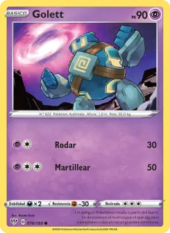 Golett, Oscuridad Incandescente 76