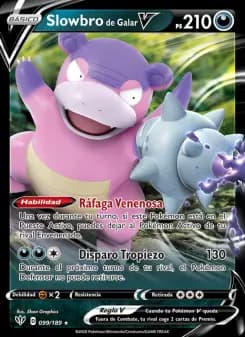 Slowbro V de Galar, Oscuridad Incandescente 99