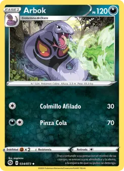 Arbok, Camino de Campeones 34