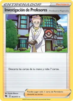 Investigación de Profesores, Camino de Campeones 62
