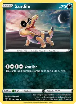 Sandile, Voltaje Vívido 107