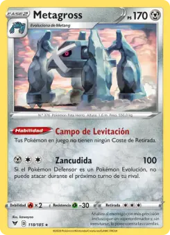 Metagross, Voltaje Vívido 118