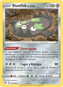 Stunfisk de Galar, Voltaje Vívido 125