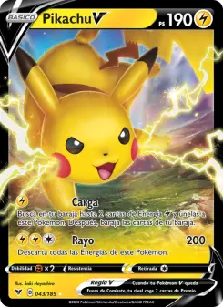 Pikachu V, Voltaje Vívido 43