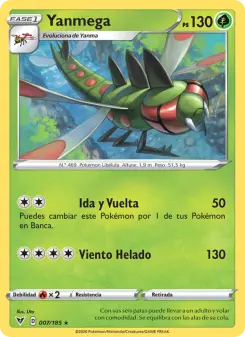 Yanmega, Voltaje Vívido 7