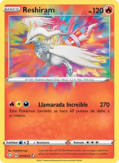 Reshiram, Destinos Brillantes 17