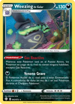 Weezing de Galar, Destinos Brillantes 42