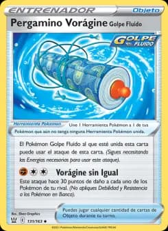 Pergamino Vorágine Golpe Fluido, Estilos de Combate 131