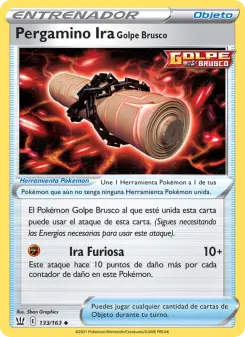 Pergamino Ira Golpe Brusco, Estilos de Combate 133