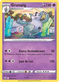 Grumpig, Estilos de Combate 56