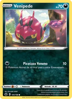Venipede, Reinado Escalofriante 105