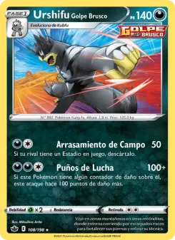 Urshifu Golpe Brusco, Reinado Escalofriante 108