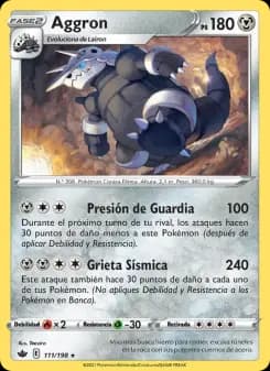 Aggron, Reinado Escalofriante 111