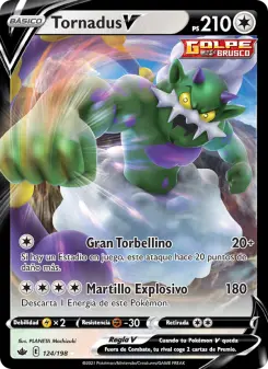 Tornadus V, Reinado Escalofriante 124