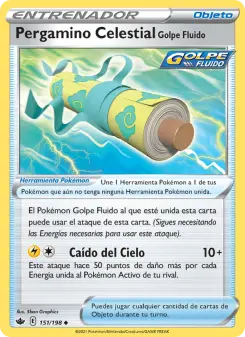 Pergamino Celestial Golpe Fluido, Reinado Escalofriante 151