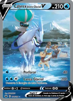 Calyrex Jinete Glacial V, Reinado Escalofriante 164