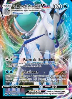 Calyrex Jinete Glacial VMAX, Reinado Escalofriante 46