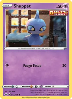 Shuppet, Reinado Escalofriante 62