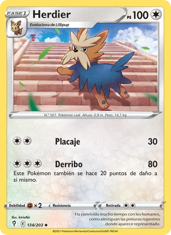 Herdier, Cielos Evolutivos 134