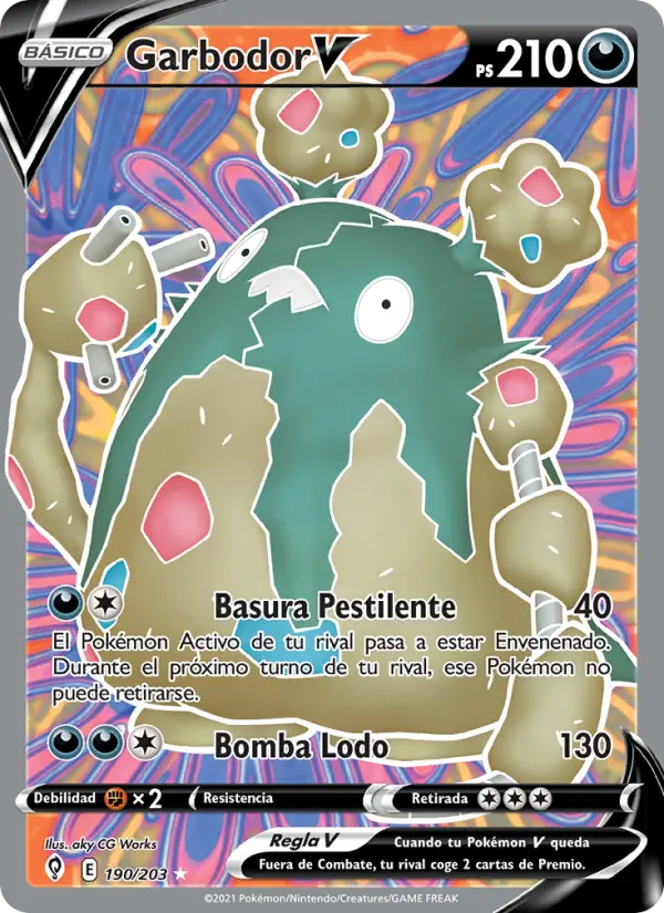 Garbodor V, Cielos Evolutivos 190