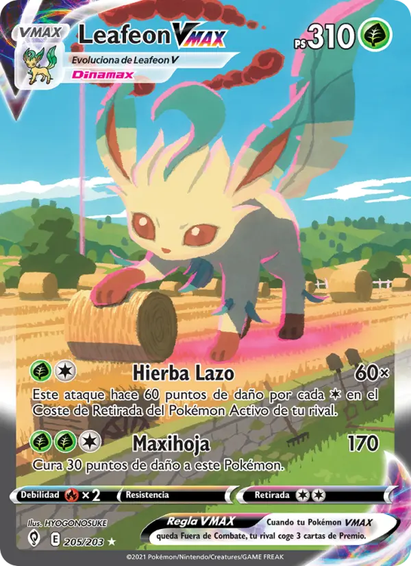 Leafeon VMAX, Cielos Evolutivos 205