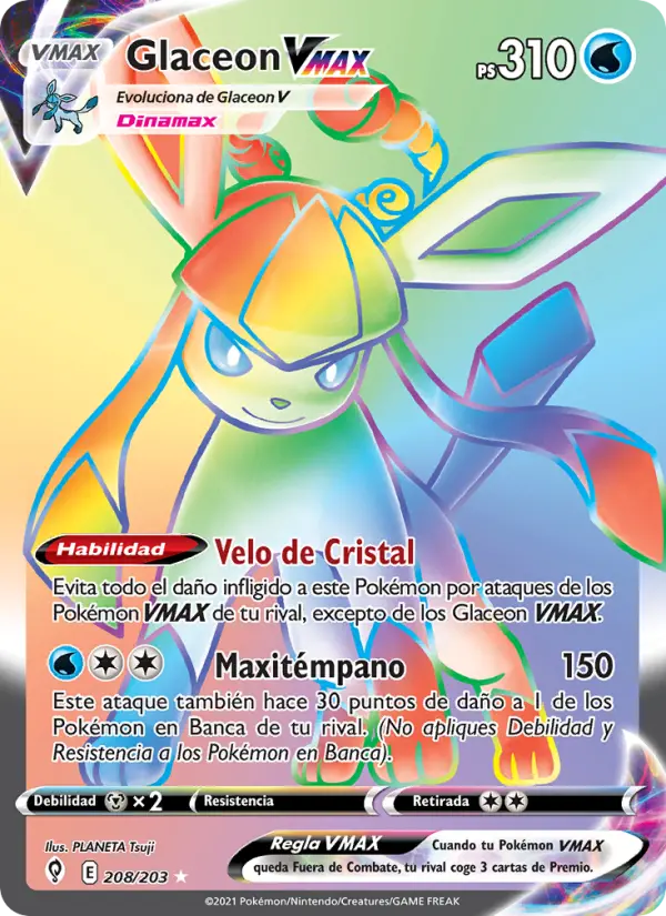 Glaceon VMAX, Cielos Evolutivos 208