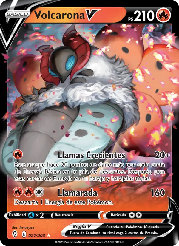 Volcarona V, Cielos Evolutivos 21