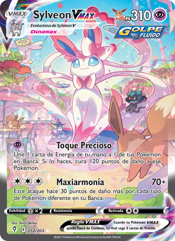 Sylveon VMAX, Cielos Evolutivos 212