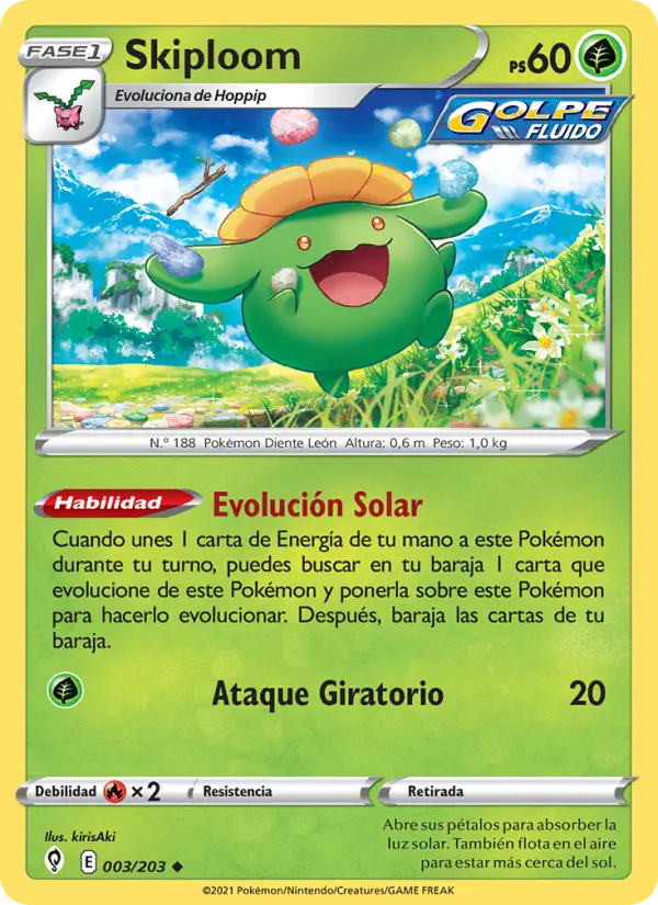 Skiploom, Cielos Evolutivos 3