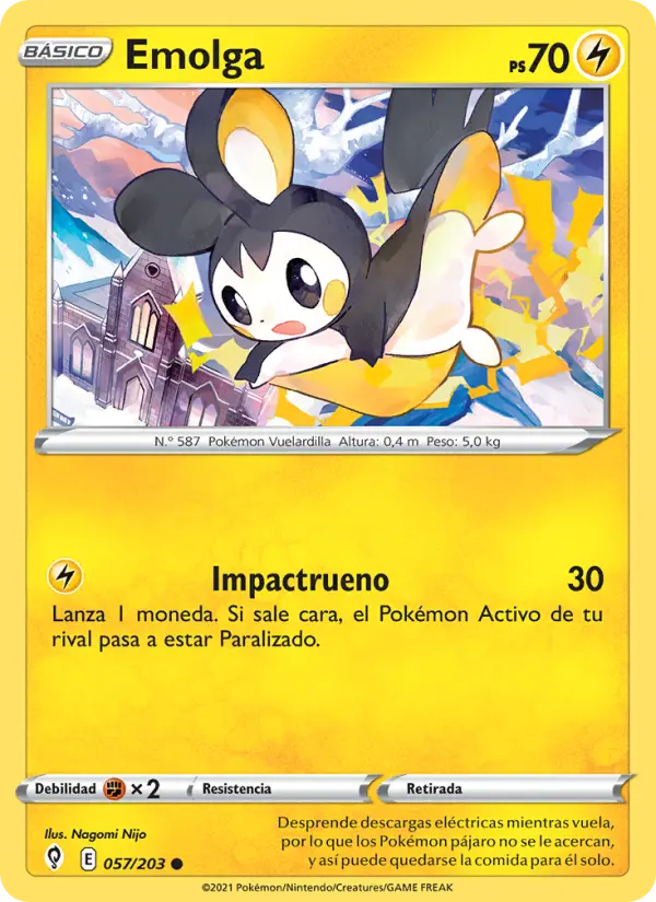 Emolga, Cielos Evolutivos 57