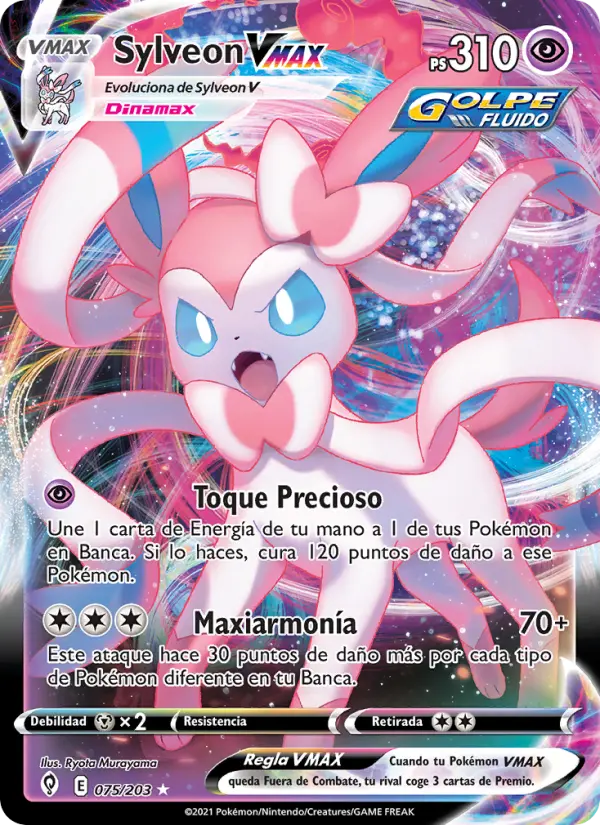 Sylveon VMAX, Cielos Evolutivos 75