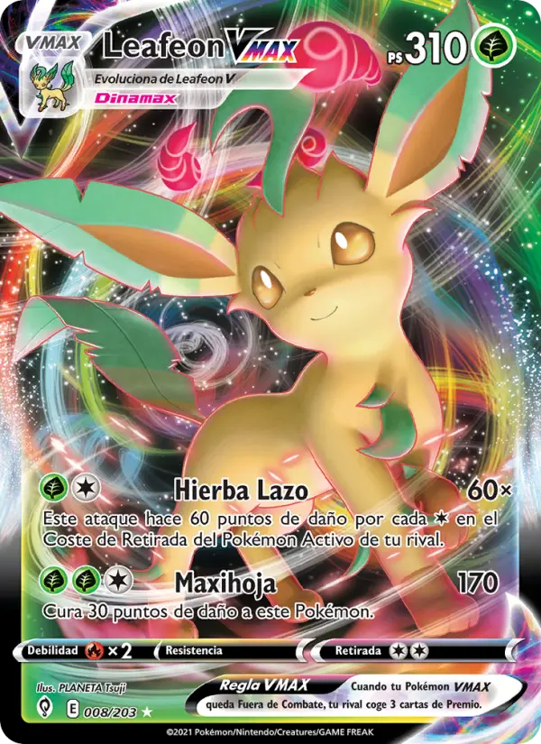 Leafeon VMAX, Cielos Evolutivos 8