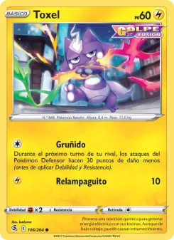 Toxel, Golpe Fusión 106